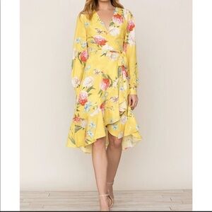Anthropologie Yumi Kim Vinyasa Wrap Dress